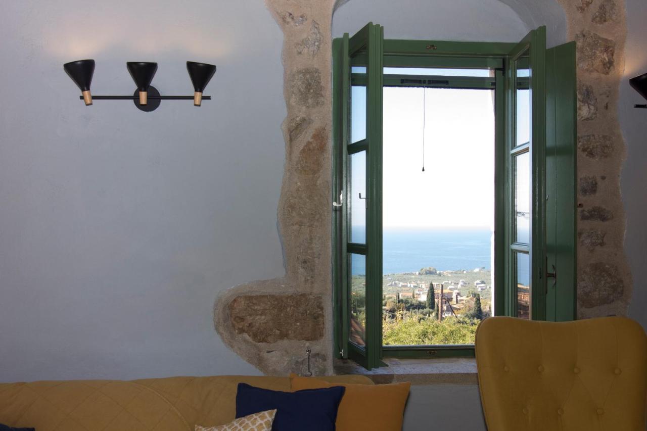 Stavroulas Stone House In Rigklia, Messinia Riglia Exterior foto